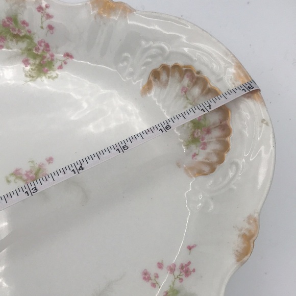 18" Theodore Haviland Limoges Porcelain Platter - Picture 8 of 9